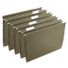 TRU RED Standard Green 5-Tab Letter Size Hanging File Folder