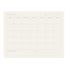 The Container Store Monthly Overview Pad - White - 11" x 8-1/2"