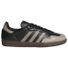 adidas Women's Samba OG Shoes, Size 9.5 - Core Black/Wonder Beige/Gold Met