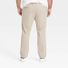 Goodfellow And Co Men's Comfort Wear Slim Fit Chino Pants, Size 28 x 32 - Tan