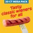 Oscar Mayer Original Wieners Hot Dogs Mega Pack