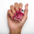 essie long-lasting nail polish, 8-free vegan, deep magenta, Chevron Trend