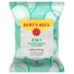 Burt's Bees Refreshing Facial Towelettes with Cucumber and Mint, 99% Natural Origin