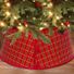 Holiday Living Plaid Tree Collar