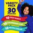 Capri Sun Fruit Punch, Strawberry Kiwi & Pacific Cooler Kids Juice Pouches Variety Pack