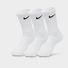 Nike Everyday Cushioned Training Crew Socks, Small