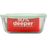 Pyrex Baking Dish, Deep Glass, 3.1 Quart, with Lid