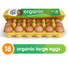 Happy Egg Organic Free Range Large Brown Grade A Eggs