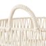 Round Cotton Rope Laundry Basket - Natural - 19-3/4" x 12-1/2"