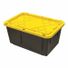 Centrex 27 Gallon Plastic Storage Tote - Tough Box Construction Grade Commander