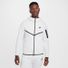 Nike Men's Tech Full-Zip Windrunner Hoodie, Medium - Birch Heather