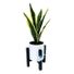 Artificial Snake Plant In Pot With Stand