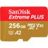 SanDisk Extreme PLUS microSDXC UHS-I Memory Card, 256GB