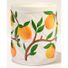 Vera Bradley Peach Pedestal 3-Wick Candle Holder