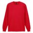 Gildan Adult Men's Ultra Cotton Long Sleeve Crew Neck T-Shirt - Red