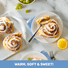 Pillsbury Flaky Cinnabon Cinnamon Rolls and Butter Cream Icing