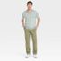 Goodfellow And Co Men's Comfort Wear Slim Fit Chino Pants, Size 32x32 - Olive Green