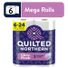 QUILTED NORTHERN Ultra Plush Toilet Paper, 6 Mega Rolls