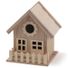 ArtMinds Wood Birdhouse With Fence - 7"