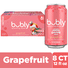 bubly Sparkling Water, Grapefruit - Pack