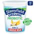 Stonyfield Organic Banilla Whole Milk Probiotic Yogurt Container