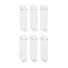 Nike Everyday Elevated Crew Socks, L - White/Black