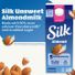 Silk Almond Milk, Unsweet, Dairy Free, Gluten Free, Seriously Creamy Vegan Plant Based Milk with 5 Essential Nutrients, 64 fl oz Half Gallon