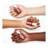 essie salon-quality nail polish, vegan, deep red-brown, Bed Rock & Roll