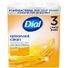 Dial Antibacterial Deodorant Bar Soap, Advanced Clean, Gold, 4 oz, 3 Bars