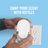Febreze Plug In Air Freshener Odor-Fighting Scented Oil Warmer