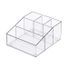Everything Organizer Narrow Divided Clear Organizer, 6 x 7 x 3-1/2 in