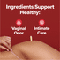 O Positiv Health URO Boric Acid Vaginal Suppository with Lactic Acid and Aloe