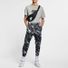 Nike Men's Sportswear Icon Futura Graphic Tee - Dark Gray & Heather Black
