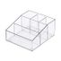 Everything Organizer Narrow Divided Clear Organizer, 6 x 7 x 3-1/2 in