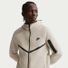 Nike Men's Tech Fleece Full-Zip Windrunner Hoodie, M - Cream II