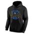 NBA Golden State Warriors Men's Hooded Sweatshirt, L - Black