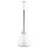 simplehuman 5.66" White Rubber Plunger With Storage Caddy Included 18.1" Handle