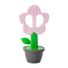 Flower Pot Scissors - Pink