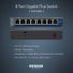 NETGEAR Plus Series 8-Port Gigabit Ethernet Switch - Gray