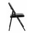 COSCO Standard Folding Chair With Padded Seat - Black