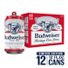 Budweiser American Lager Beer 12 Pack, 12 Fl Oz Cans
