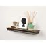 High & Mighty Wood Floating Shelf - Espresso - 18" x 6"