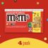 M&M's Peanut Butter Ice Cream Cookie Sandwiches