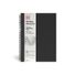 TRU RED TR54988 Medium Black Soft Cover Meeting Notebook