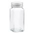 Resourceful Products 3 Ounce Square Spice Jar With Aluminum Lid - 1-1/2" x 1-1/2" x 4-1/8" H