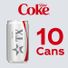 Diet Coke Soda Mini Cans