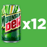 Mountain Dew Soda - Pack