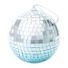 Color Disco Ball - Silver & Blue