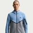 Nike Men's Tech Fleece Full-Zip Windrunner Hoodie, L - Work Blue