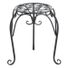 At Home Metal Plant Stand - Black